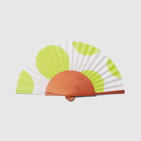 a fan of handmade in spain βενταλια αξεσουαρ ξυλινη fluo dots