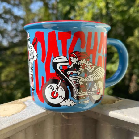 mug heldbergs games japanese style catch me aho rebellion in porzellan blue κουπα καφε γιαπωνεζικο