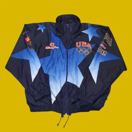 1996 TEAM USA x CHAMPION ATLANTA OLYMPICS Windbreaker Jacket XL-XXL
