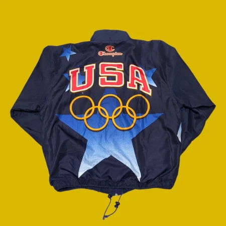 1996 TEAM USA x CHAMPION ATLANTA OLYMPICS Windbreaker Jacket XL-XXL