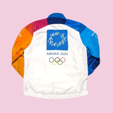 2004 ATHENS OLYMPICS x ADIDAS Windbreaker Jacket S-M