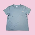 DICKIES Women's Light-Blue T-Shirt L-XL