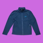 THE NORTH FACE Petrol Blue Full Zip Fleece M