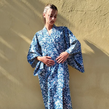 Vintage Handmade Patterned Kimono