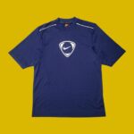 Vintage 90s/Y2K NIKE TEAM Navy Blue Jersey M