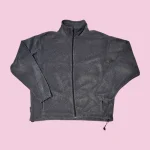 COLUMBIA Grey Full Zip Fleece Jacket L-XL