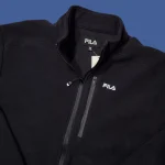 FILA Black Full Zip Fleece Jacket XL-XXL