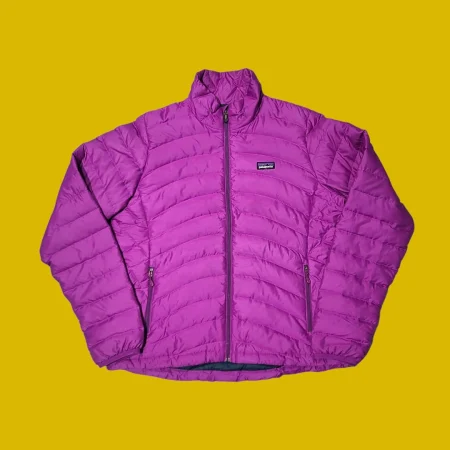 PATAGONIA Women's Orchid Pink Down Sweater Jacket L