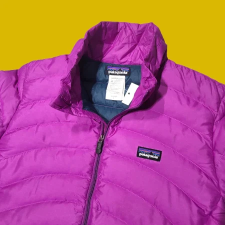 PATAGONIA Women's Orchid Pink Down Sweater Jacket L