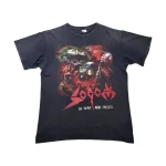 Vintage & Distressed SODOM IN WAR AND PIECES T-Shirt L-XL