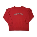 Vintage TOMMY HILFIGER Spellout Red Sweatshirt L
