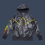 Rare Vintage ADIDAS Rastafarian Reggae Windbreaker L