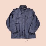 Rare Vintage ALPHA INDUSTRIES M65 Made in USA Black Field Jacket M