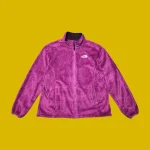 THE NORTH FACE Women's Purple Full Zip Fleece L-XL