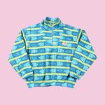 Vintage 1/4 Zip Crazy Fleece XL