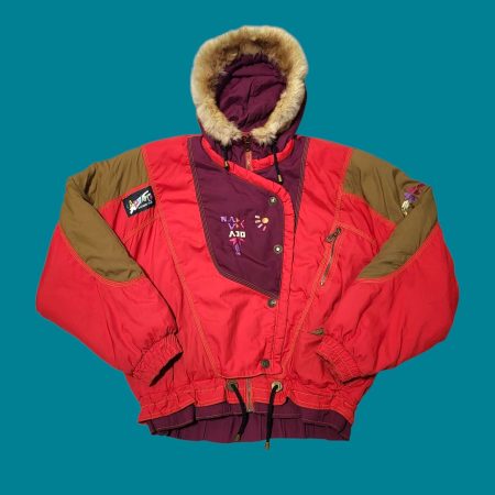 Vintage CAPRIOLE Women's Boxy Fit Ski Jacket M