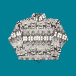 Vintage Full Zip Crazy Fleece M