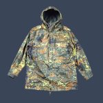 Vintage Hooded Camp Military Jacket L