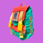 Vintage INVICTA Fluorescent Backpack