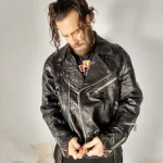 Rare Vintage 80s CAMPRI VOLTA Leather Biker Jacket L