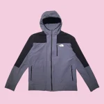 THE NORTH FACE Grey & Black Lightweight Jacket L