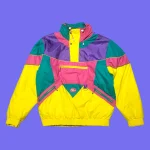 Vintage 80s/90s STYLFRANCE Colorblock Ski Jacket XL