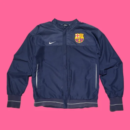Vintage BARCELONA x NIKE 2008-2009 Track Top S