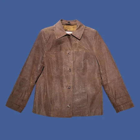 Vintage Brown Suede Jacket M