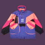 Vintage ELHO Colorblock Pullover Jacket L