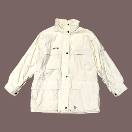 Vintage ELHO Women's White Ski Gore-Tex Jacket L