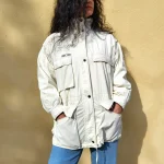 Vintage ELHO Women's White Ski Gore-Tex Jacket L