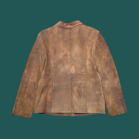 Vintage Women's Suede Leather Jacket L-XL