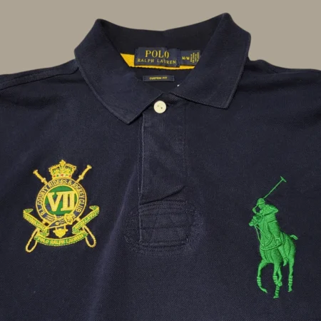 POLO RALPH LAUREN Blue Long Sleeve M