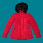 WELLENSTEYN Women's Red Puffer Jacket M