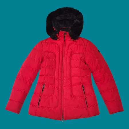 WELLENSTEYN Women's Red Puffer Jacket M