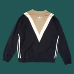 ADIDAS Black & Beige Sweatshirt M