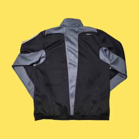 ADIDAS Grey & Black Track Top L-XL
