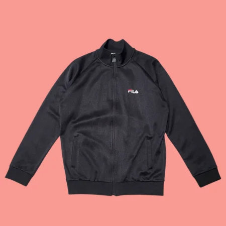 FILA Black Track Top S-M
