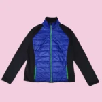 Vintage LAUREN ACTIVE RALPH LAUREN Women's Quilted Full Zip Jacket L