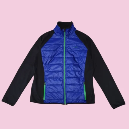 Vintage LAUREN ACTIVE RALPH LAUREN Women's Quilted Full Zip Jacket L