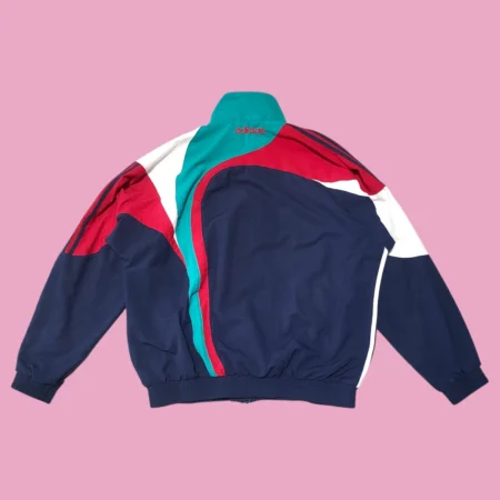 Vintage 90s ADIDAS Colorblock Track Top XL