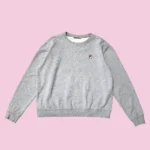 Vintage FILA Women's Grey Sweatshirt XL