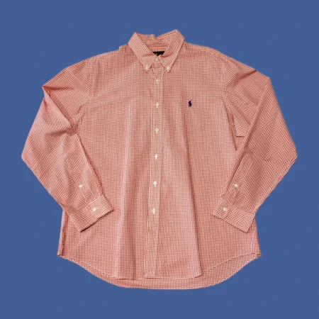 Vintage POLO RALPH LAUREN Red Check Shirt XL