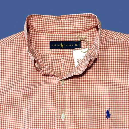 Vintage POLO RALPH LAUREN Red Check Shirt XL