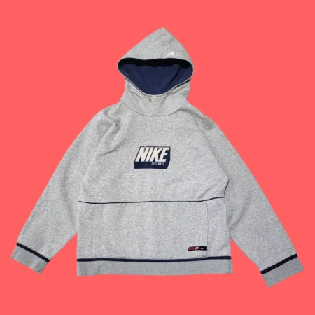 Vintage Y2K NIKE Grey Sellout Hoodie S
