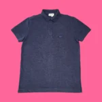 LACOSTE Blue Polo T-shirt S