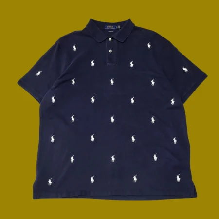 POLO RALPH LAUREN Blue Polo T-shirt XL