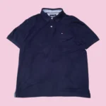 TOMMY HILFIGER Blue Polo T-shirt XL