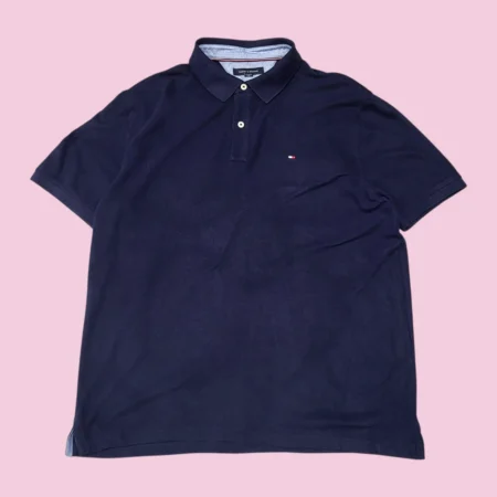 TOMMY HILFIGER Blue Polo T-shirt XL