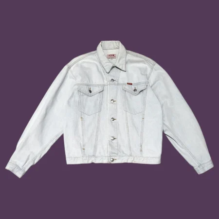 Vintage RIFLE Light Blue Denim Jacket L